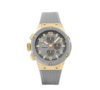 Chronograph HAEMMER GERMANY "WAVE MASTER", grau (grau, grau), Armbanduhren, Damen, Chronograph, Quarzuhr, Armbanduhr, Damenuhr, Herrenuhr, Made in Germany (51131869-0)