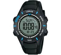 Chronograph LORUS, schwarz, Armbanduhren, Herren, Chronograph, Armbanduhr, Quarzuhr, Herrenuhr, digital, bis 10 bar wasserdicht (43904761-0)
