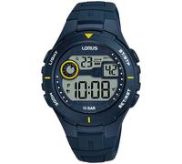 Chronograph LORUS "Sports", blau (dunkelblau), Armbanduhren, Damen, Chronograph, Quarzuhr, Armbanduhr, Damenuhr, Herrenuhr, Stoppfunktion, digital (93121942-0)