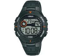 Chronograph LORUS "Sports", schwarz, Armbanduhren, Damen, Chronograph, Quarzuhr, Armbanduhr, Damenuhr, Herrenuhr, Stoppfunktion, digital (43194321-0) schwarz