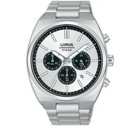 Chronograph LORUS "Sports", silber (silberfarben, silberfarben), Armbanduhren, Herren, Chronograph, Quarzuhr, Armbanduhr, Herrenuhr, Edelstahlarmband, Tag, Stoppfunktion (83165011-0)