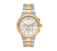 Chronograph MICHAEL KORS "BILLIE", gold (edelstahlfarben, gelbgoldfarben), Armbanduhren, Herren, Chronograph, Quarzuhr, Armbanduhr, Herrenuhr, Edelstahlarmband, analog, Tag (95911945-0) edelstahlfarbe