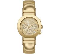 Chronograph MICHAEL KORS "GRAMERCY", gold (gelbgoldfarben), Armbanduhren, Damen, Chronograph, Quarzuhr, Armbanduhr, Damenuhr, Edelstahlarmband, analog, Tag (82209407-0) gelbgoldfarben