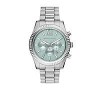 Chronograph MICHAEL KORS "Lexington", edelstahlfarben, Armbanduhren, Herren, Chronograph, Quarzuhr, Armbanduhr, Herrenuhr, Edelstahlarmband, analog, Tag (39062319-0) edelstahlfarben