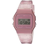 Chronograph, rosa (rosa, transparent), CASIO TIMELESS COLLECTION, Armbanduhren, Chronograph, Quarzuhr, Armbanduhr,Herren,Damen,Jugendliche, Digitaluhr,Resinarmband (52869449-0) rosa, transparent