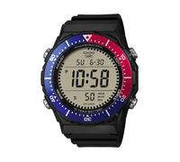 Chronograph, schwarz, blau, CASIO TIMELESS COLLECTION, Armbanduhren, Herren, Chronograph, Quarzuhr, Armbanduhr, Herrenuhr, digital, automatischer Kalender (95911860-0) schwarz, blau