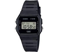 Chronograph, schwarz, CASIO TIMELESS COLLECTION, Armbanduhren, Damen, Chronograph, Quarzuhr, Armbanduhr, Damenuhr, Herrenuhr, Digitaluhr, Resinarmband (41230318-0) schwarz