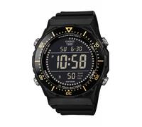 Chronograph, schwarz, CASIO TIMELESS COLLECTION, Armbanduhren, Herren, Chronograph, Quarzuhr, Armbanduhr, Herrenuhr, digital, automatischer Kalender (88382636-0) schwarz