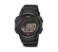 Chronograph, schwarz, CASIO TIMELESS COLLECTION, Armbanduhren, Herren, Chronograph, Quarzuhr, Armbanduhr, Herrenuhr, digital, automatischer Kalender (10600907-0) schwarz