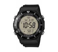 Chronograph, schwarz, grau, CASIO TIMELESS COLLECTION, Armbanduhren, Herren, Chronograph, Quarzuhr, Armbanduhr, Herrenuhr, digital, automatischer Kalender (63289969-0)