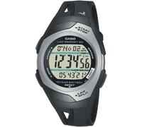 Chronograph, schwarz (schwarz, grau, schwarz), CASIO TIMELESS COLLECTION, Armbanduhren, Damen, Chronograph, Quarzuhr, Armbanduhr, Damenuhr, Jugendliche, Digitaluhr (13907811-0) schwarz, grau, schwarz