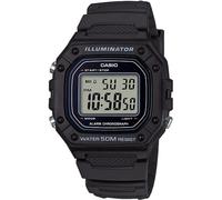Chronograph, schwarz (schwarz, schwarz), CASIO TIMELESS COLLECTION, Armbanduhren, Herren, Chronograph, Quarzuhr, Armbanduhr, Herrenuhr,Digitaluhr, Resinarmband,Stoppfunktion (78015530-0) schwarz, schw