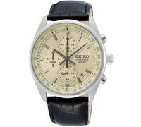 Chronograph SEIKO, schwarz, Armbanduhren, Herren, Chronograph, Armbanduhr, Quarzuhr, Herrenuhr, Stoppfunktion, Datum (26321906-0) schwarz