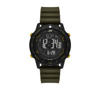 Chronograph SKECHERS "Adventure Sport", grün, Armbanduhren, Herren, Chronograph, Quarzuhr, Armbanduhr, Herrenuhr, Silikonarmband, digital, Tag (52170535-0) grün