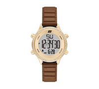 Chronograph SKECHERS "ALISO", braun, Armbanduhren, Damen, Chronograph, Quarzuhr, Armbanduhr, Damenuhr, digital, Tag, Wochentag, Monat (46353266-0) braun