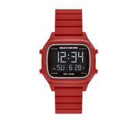Chronograph SKECHERS "FISKE", rot, Armbanduhren, Herren, Chronograph, Quarzuhr, Armbanduhr, Herrenuhr, Silikonarmband, digital, Tag (61556458-0) rot