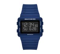Chronograph SKECHERS "Larson", blau, schwarz, Armbanduhren, Herren, Chronograph, Quarzuhr, Armbanduhr, Herrenuhr, digital, Tag, Wochentag, Monat (27768159-0) blau, schwarz