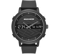 Chronograph SKECHERS "LAWNDALE", schwarz, Armbanduhren, Herren, Chronograph, Quarzuhr, Armbanduhr, Herrenuhr, analog, digital, Stoppfunktion, Datum (86114345-0) schwarz