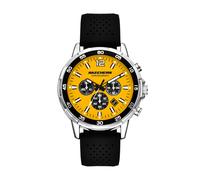 Chronograph SKECHERS "Stanwood", schwarz, orangen, Armbanduhren, Herren, Chronograph, Quarzuhr, Armbanduhr, Herrenuhr, Silikonarmband, analog, Tag (84428656-0) schwarz, orangen