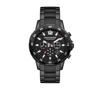 Chronograph SKECHERS "Stanwood", schwarz, rot, Armbanduhren, Herren, Chronograph, Quarzuhr, Armbanduhr, Herrenuhr, Edelstahlarmband, analog, Tag (11630418-0) schwarz, rot
