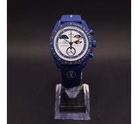 Chronograph Swatch x Omega MoonSwatch Mission to Earthphase Moonshine Gold Popcorn