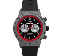 Chronograph TIMEX "ADRENALINE", schwarz, Armbanduhren, Herren, Chronograph, Quarzuhr, Armbanduhr, Herrenuhr,Silikonarmband,Stoppfunktion (48895508-0) schwarz