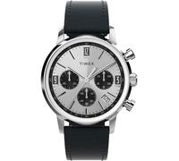 Chronograph TIMEX "MARLIN", schwarz, Armbanduhren, Damen, Chronograph, Quarzuhr, Armbanduhr, Herren, Datum, Stoppfunktion, 12/24-Std.-Anzeige (28847223-0) schwarz