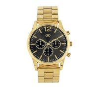 Chronograph TOM TAILOR, gold (goldfarben), Armbanduhren, Herren, Chronograph, Quarzuhr, Armbanduhr, Herrenuhr, Edelstahlarmband, analog (70034320-0) goldfarben