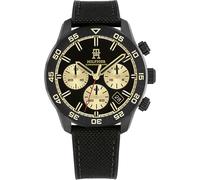 Chronograph TOMMY HILFIGER "TH85 CARBON", schwarz, Armbanduhren, Damen, Chronograph, Quarzuhr, Armbanduhr, Herrenuhr, analog, Tag, Stoppfunktion (29058717-0) schwarz