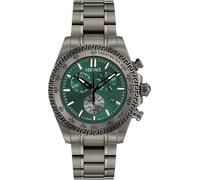 Chronograph VERSACE "VERSACE CHRONO X", grau (anthrazit), Armbanduhren, Herren, Chronograph, Quarzuhr, Armbanduhr, Herrenuhr,Swiss Made,Edelstahlband,Stoppfunktion (66973702-0)