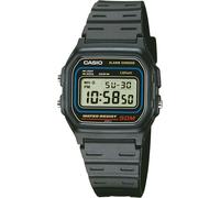 Chronograph "W-59-1VQES", schwarz, CASIO TIMELESS COLLECTION, Armbanduhren, Damen, Chronograph, Quarzuhr, Armbanduhr, Damen, Herren, digital, Stoppfunktion (50912618-0) schwarz