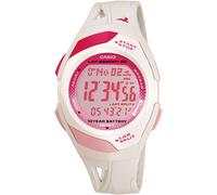 Chronograph, weiß (weiß, grau, pink), CASIO TIMELESS COLLECTION, Armbanduhren, Damen, Chronograph, Quarzuhr, Armbanduhr, Damenuhr, Jugendliche, Digitaluhr (93046413-0) weiß, grau, pink