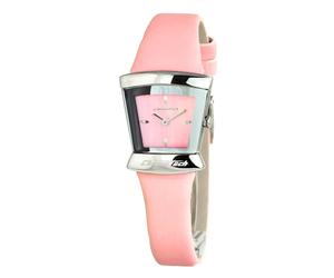 Chronotech Ct7355l03ac Pink Lederuhr Einheitsgröße