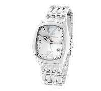 Chronotech Unisex Erwachsene Analog Quarz Uhr mit Edelstahl Armband CT7896L-49M