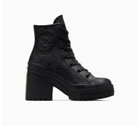 Converse A06145C Chuck 70 De Luxe Herren-Stiefeletten mit Absatz aus Leder, Schwarz, 6 Women/4 Men