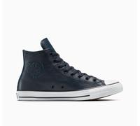 Sneaker CONVERSE "CHUCK TAYLOR ALL STAR LEATHER", Herren, Gr. 46, blau (obsidian, obsidian, slacker blau), Leder, Schuhe (19107655-46) obsidian, obsidian, slacker blau