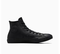 Converse Sneaker Chuck Taylor All Star Hi Monocrome Leather, Monocrom 41,5, EURO-Größen schwarz High Stiefel Boots Unisex 41,5, EURO-Größen schwarz