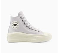 Sneaker CONVERSE "CHUCK TAYLOR ALL STAR MOVE", Damen, Gr. 39, bone cold, egret, schwarz, Leder, Schuhe (66937636-39) bone cold, egret, schwarz