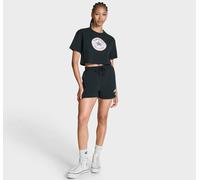 Chuck Taylor All Star Patch Cropped T-Shirt Black S