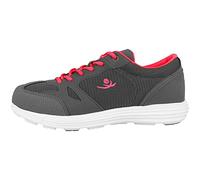 chung shi Damen Duxfree Savannah Schnürhalbschuhe, Grau/Pink, 36.5 EU (4,0 UK)