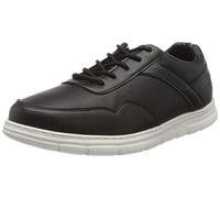 chung shi Herren Duxfree Canberra Schnürhalbschuhe, Schwarz/Weiß, 41 EU