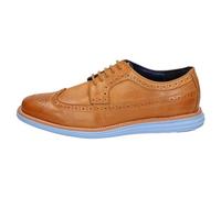 chung shi Herren Sensomo I Schnürhalbschuhe, Braun/Hellblau, 41.5 EU