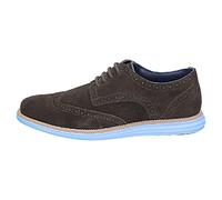 chung shi Herren Sensomo I Schnürhalbschuhe, Dunkelbraun/Hellblau, 42 EU