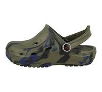 chung shi Unisex Kinder DUX Kids Clogs, Khaki/Navy/Schwarz, 28/29 EU (180 mm)