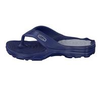 chung shi Unisex Zori Zehentrenner, Navy/Grau, 36/37 EU (XS)