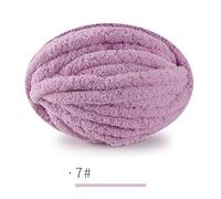 Chunky Garn,Grobes Garn 1 Stück, 250 g, dickes Garn for Stricken und Häkeln von Decken Kissen, mehrfarbiges Chenille, dicke Schnur, weiches, warmes Häkelgarn for Schals(07 xian yu zi)
