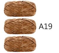 Chunky Garn,Grobes Garn 3 Stück 100 g superweiches Samtgarn, dickes Deckengarn, Chenillegarn for Stricken und Häkeln(3pcs 19)