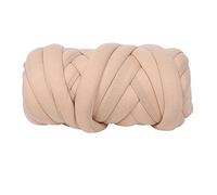 Chunky Yarn For Hand Knitting,Wolle Zum HäKeln Super sperriger Arm Strick Roving gestrickte Decke klobige Garn super dickes zum Stricken häkeln Teppichhüte 500g(Khaki)