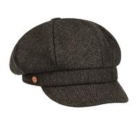 Cia Classic Herringbone Ballonmütze by Mayser dunkelbraun One Size