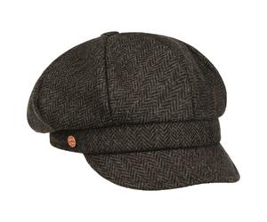 Cia Classic Herringbone Ballonmütze by Mayser dunkelbraun One Size